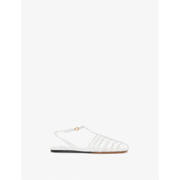 NEW PROENZA SCHOULER women's tee cage sandals in white